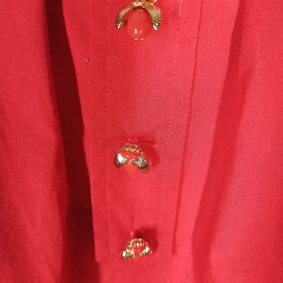 Red talbots sleeveless top - Picture 3 of 5